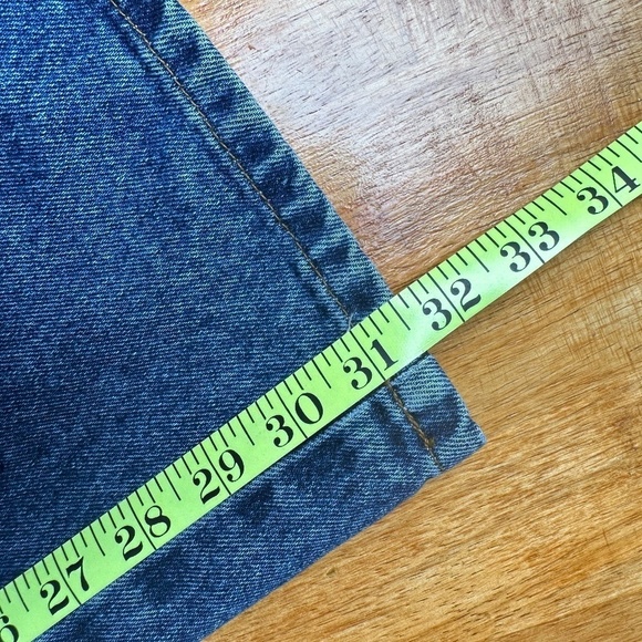 Bill Blass Rhinestone Jeans Brittany Straight Blue Glam y2K Americana - Picture 5 of 8